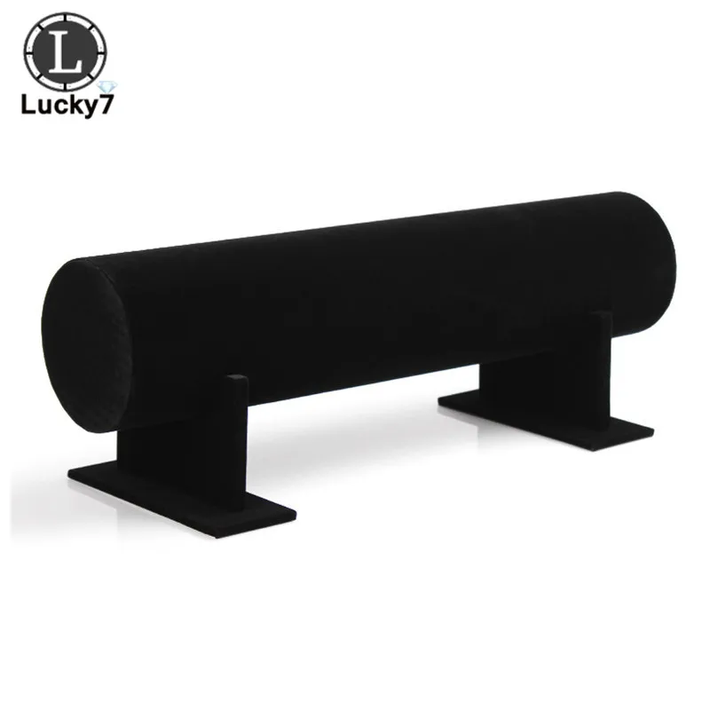 T образная Вельветовая Подставка для ювелирных изделий подставка браслета