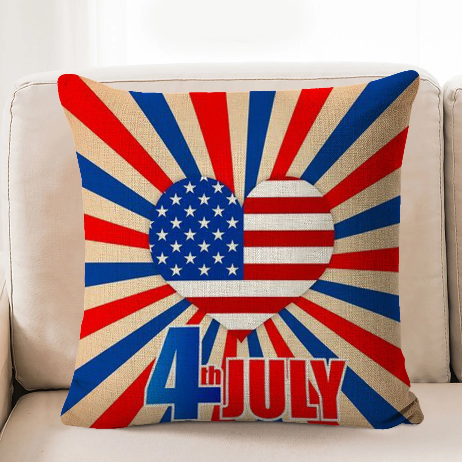 Новые хлопковые льняные карта инструмента узорчатый чехол 45X45Cm Семья Диван