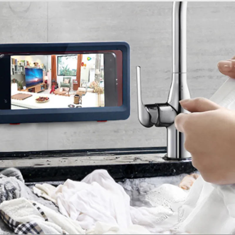 Домашний настенный Водонепроницаемый мобильный телефон коробка самоклеющийся