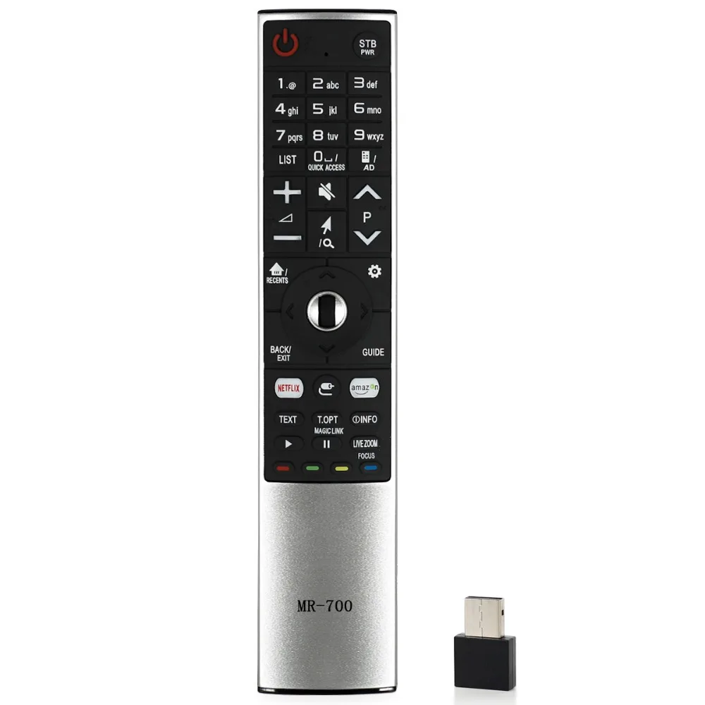 НЕ Волшебный пульт дистанционного управления универсальный для lg tv MR-700 AN-MR700 AN-MR600 AKB75455601 AKB75455602 OLED65G6P-U с netflx amazon