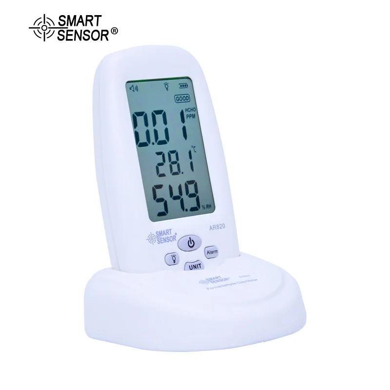 Умный датчик AR820 детектор формальдегида 5 Ppm для измерения загрязнения воздуха в