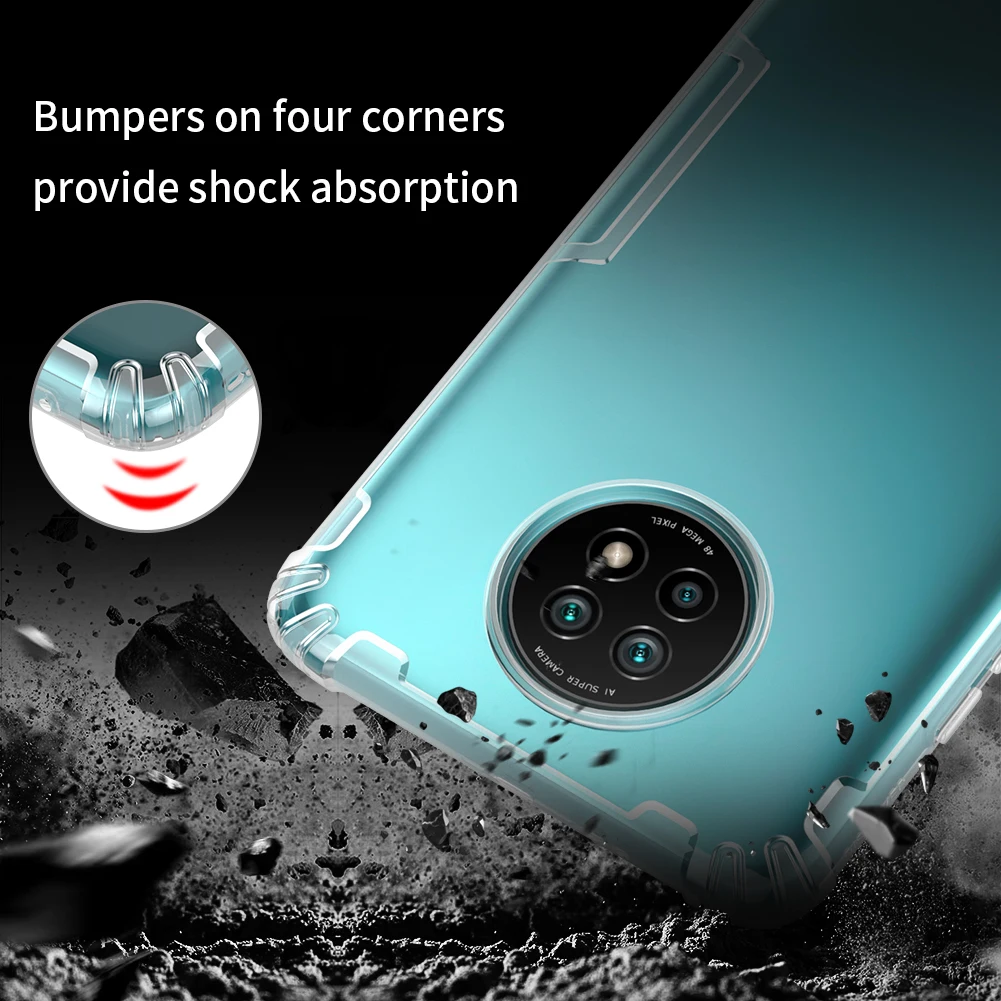 

For Xiaomi Redmi Note 9T Case Original NILLKIN TPU Transparent Shockproof Silicon Clear Soft Back Cover For Xiaomi Redmi Note 9T