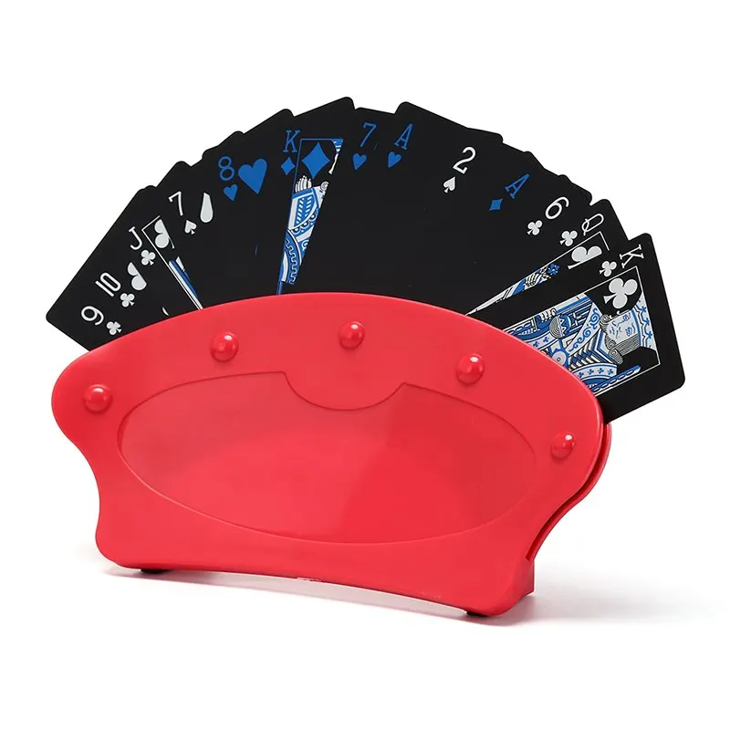 1х держатели для карт игры подставка ленивых покерных игр организовывает руки