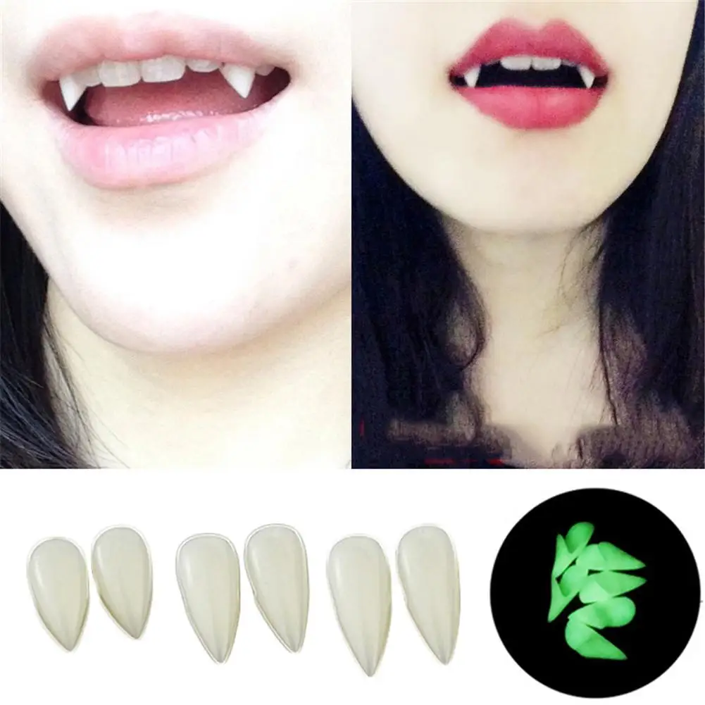 1 комплект Хэллоуин косплей зубные протезы зомби Зубы вампира привидение-дьявол