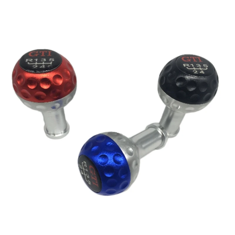 

Shift Knob Universal Aluminum 5 6 Speed Car Manual Shift Lever Car Gear Shift Knob for Volkswagen Golf GTI Gear Shifter