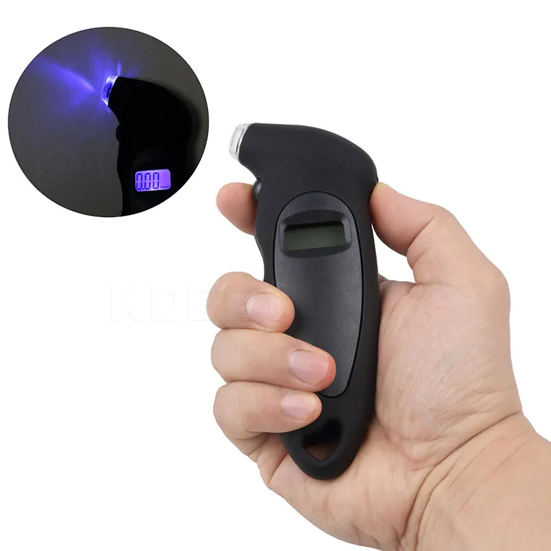 Цифровой автомобильных шин Air Давление измерителем влажности и температуры