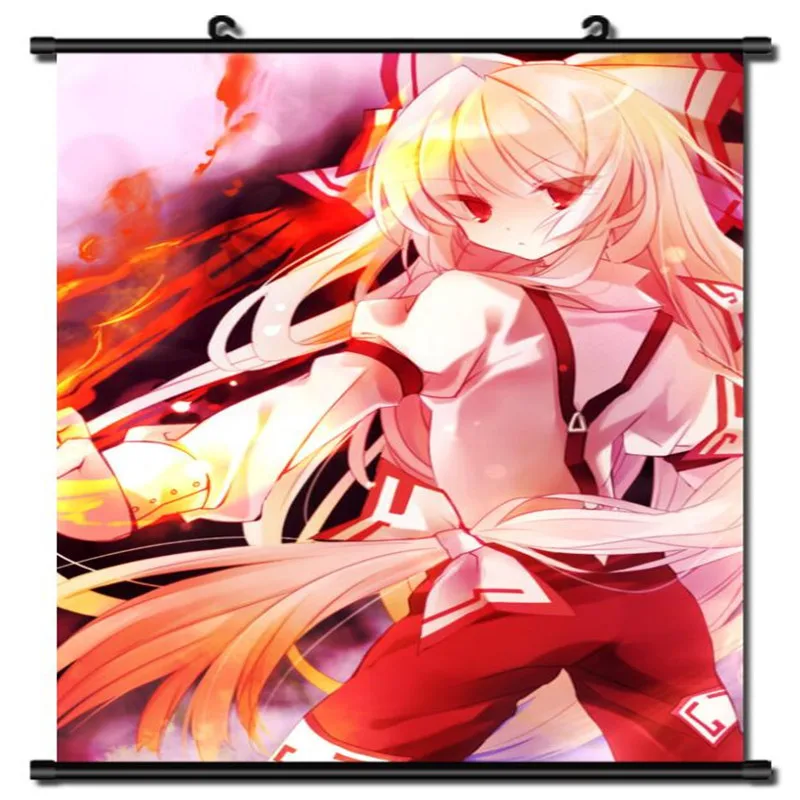 Японские декоративные картины аниме проект TouHou непроницаемый ночной Fujiwara no Mokou
