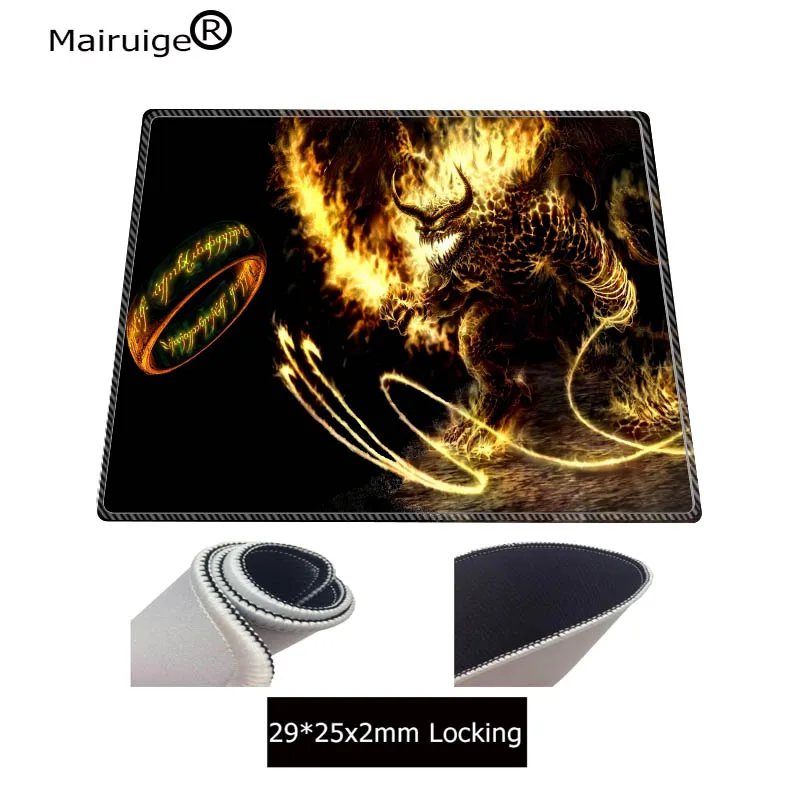 Mairuige 900x400x3mm Dragon Anime Lord of The Rings Pad waterproof Mouse Mat Computer Large Lock Edge Mousepad Office Desk Mats
