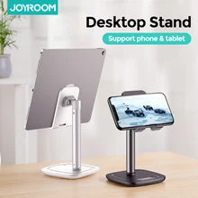 Joyroom Phone Holder Stand Mobile Smartphone Desk Stand Metal Adjustable Table Cell Phone Support For iPhone Xiaomi Universal