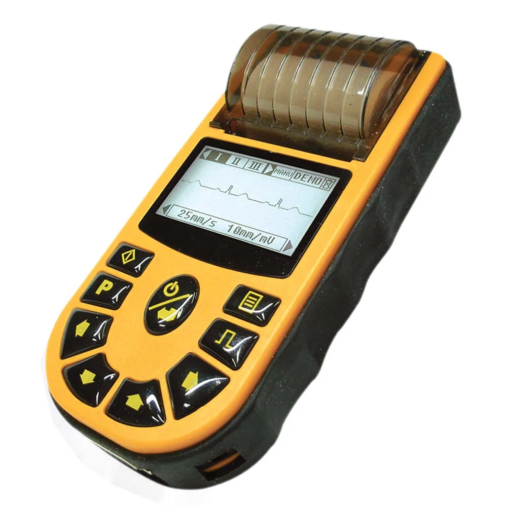 

Электронный кардиограф ECG80A с ЖК-дисплеем, одноканальный портативный монитор ЭКГ с 12 выводами