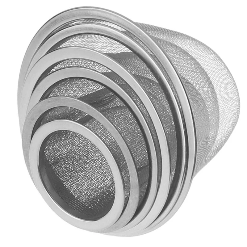 

1PCS Reusable Stainless Steel Mesh Tea Infuser Strainer Teapot Tea Leaf Spice Filter Drinkware Kitchen Accessories Dia. 5-9.5CM
