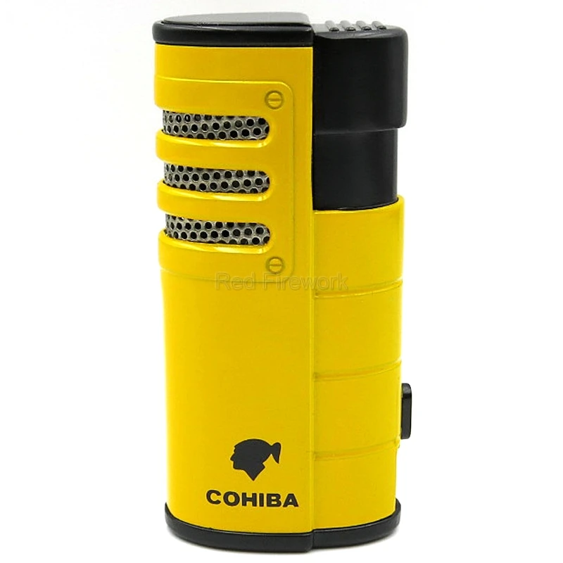 COHIBA модные аксессуары для курения металлическая ветрозащитная сигаретная