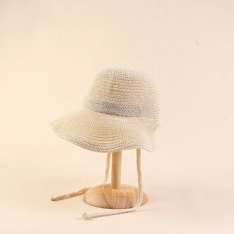 Новый продукт разноцветная Рыбацкая шляпа женская уличная для подбородка с