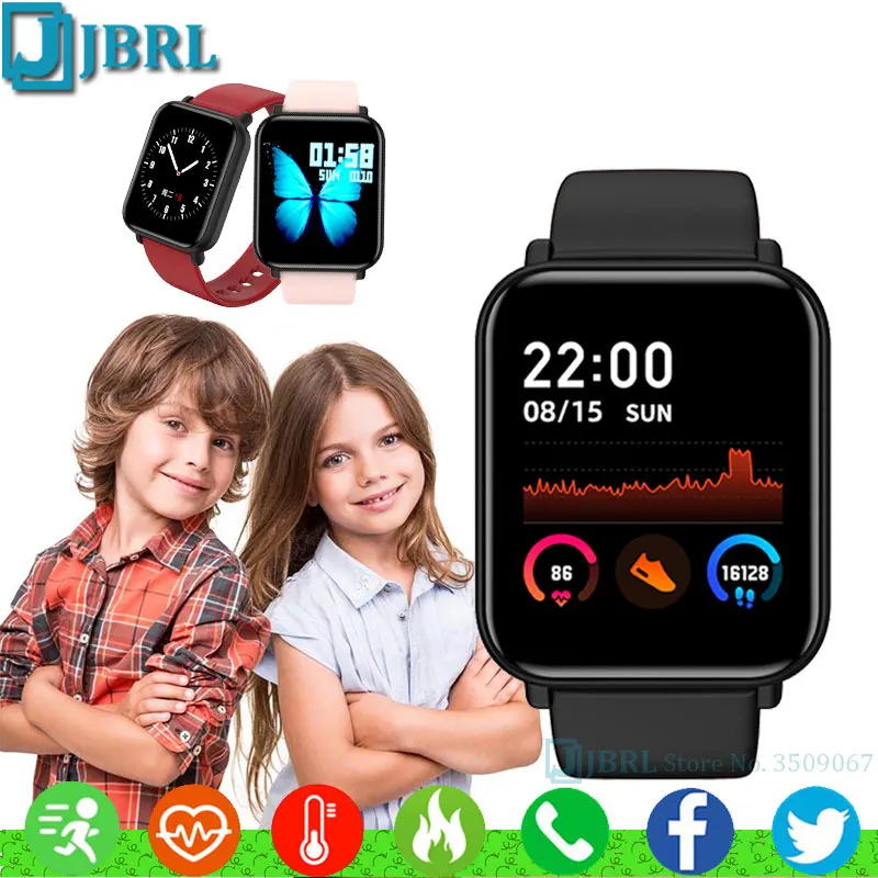 Детские Смарт часы умные для мальчиков и девочек электронные смарт Android IOS фитнес