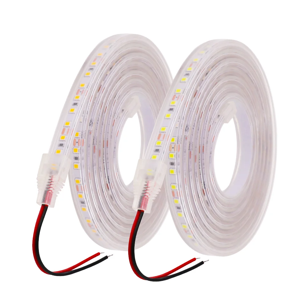 

2835 Led Strip Light 12V 24V 120LEDs/M IP67 Tube Waterproof Flexible Led Lights Strips 0.5M 1M 2M 3M 4M 5M Led Tape Lamp