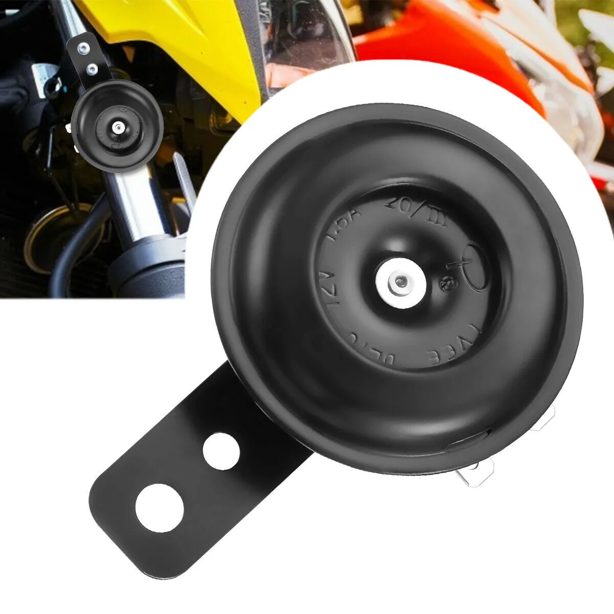 Водонепроницаемый круглый громкий гудок для мотоцикла 6 в 12 В 36 48 60 72 1 5 А 110 дБ |