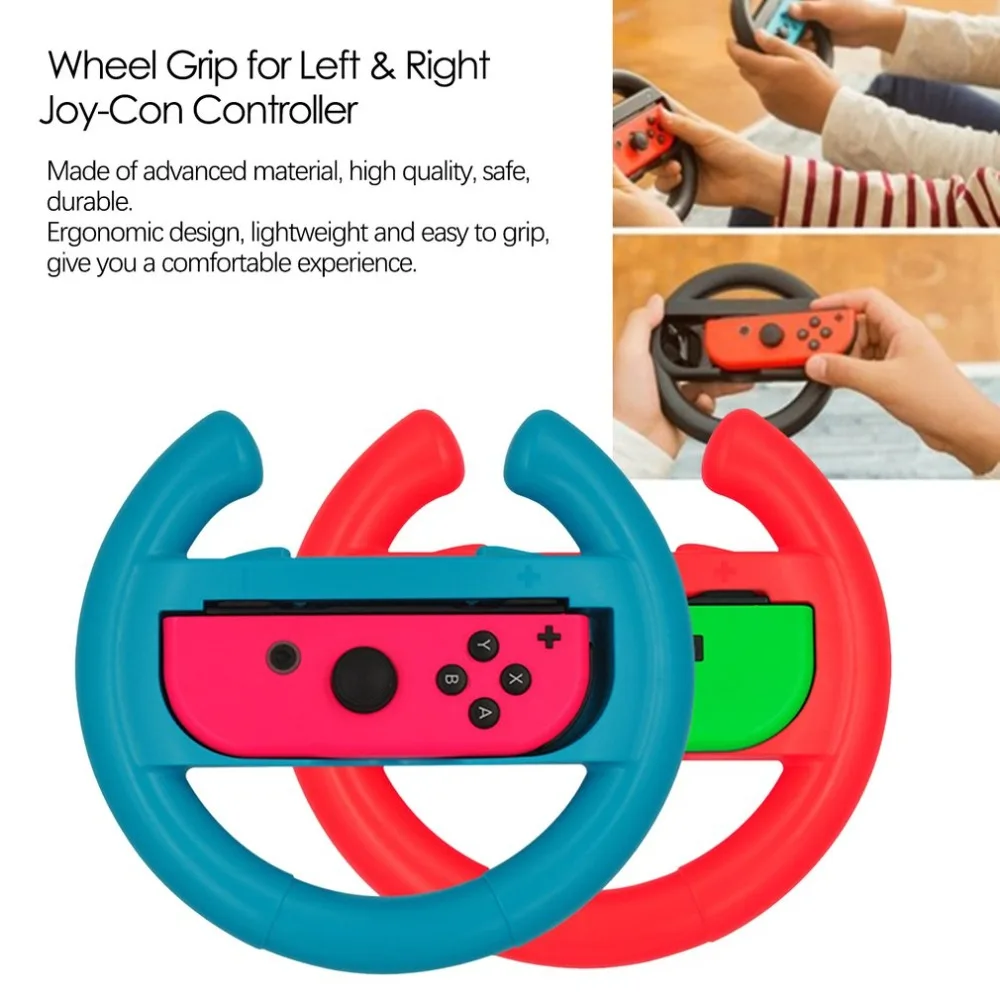 Для rend переключатель ABS Руль Ручка подставка держатель левый и правый Joycon для rend переключатель NS NX контроллер колеса