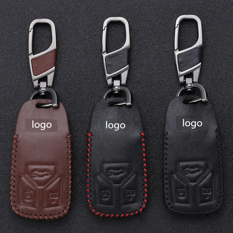 [Высокое качество] чехол для автомобильного ключа 5 цветов верхний слой из