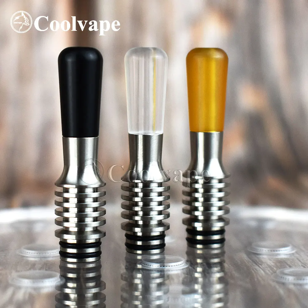 Coolvape 510 дрип-тип 316ss MTL для Berserker V2 RTAAtomizer RTA RBA аксессуары вейпа | Электроника