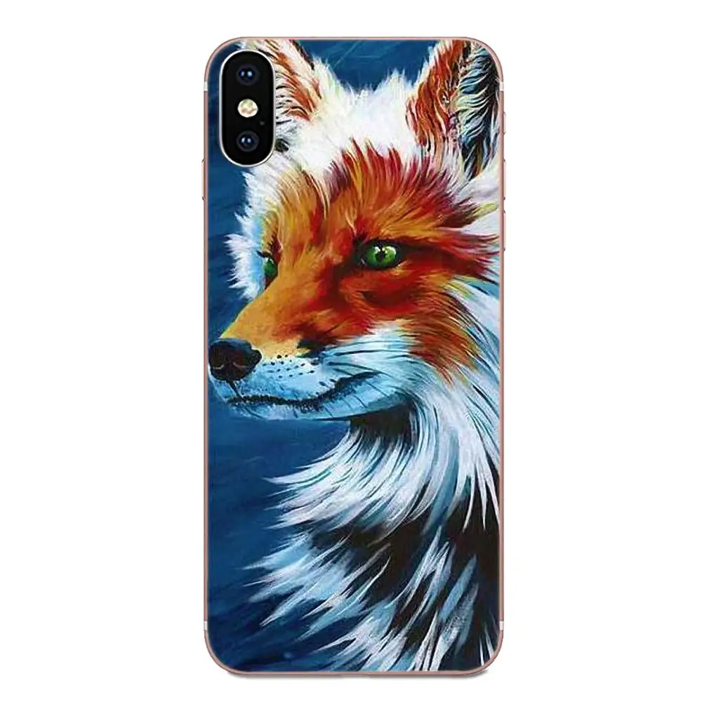 Аниме лиса Забавный Foxs симпатичный милый для Xiaomi CC9 CC9E Mi 3 4 4i 5 6 6X 8 9 SE Play Plus Pro Lite A1 Mix