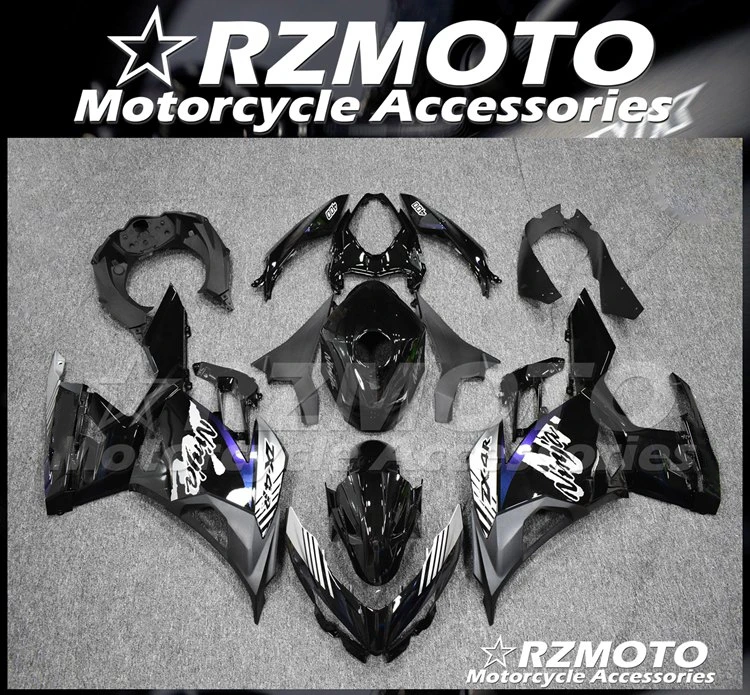 

Новый комплект обтекателей для мотоциклов из АБС, подходит для Kawasaki Ninja 400 2018 2019 2020 Ninja400, черный, крутой на заказ