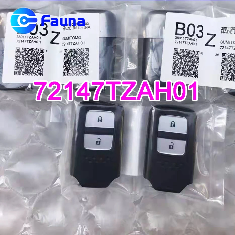 Оригинальные 2 кнопки 433 МГц RF пульт Управление для Honda FIT 2020 72147-TZA-H01 с 4A чип |