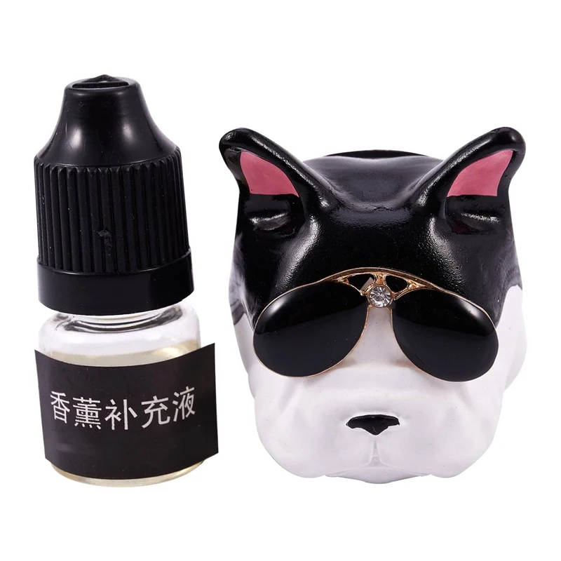 Креативные Автомобильные украшения Bulldog Автомобильная парфюмерная приборная