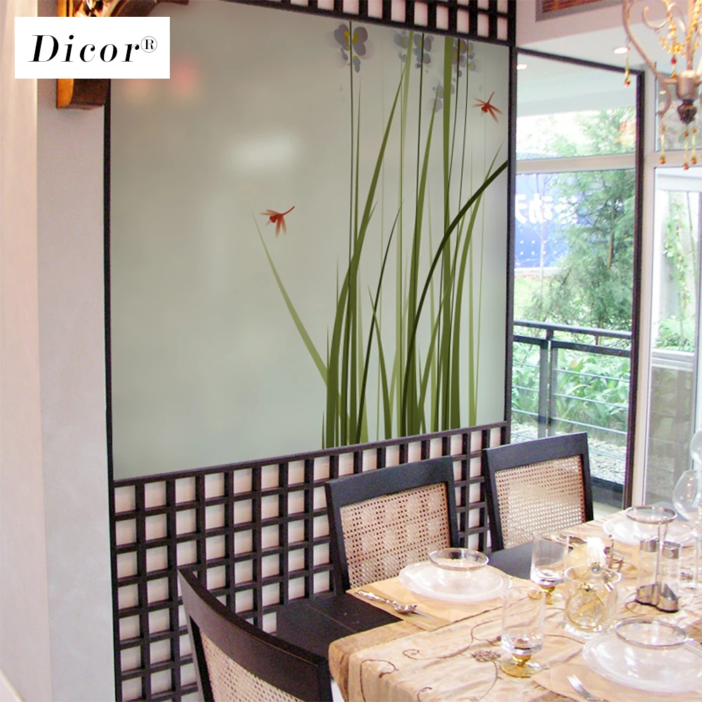 2019 новая витражная декоративная пленка для стекла художественный домашний декор