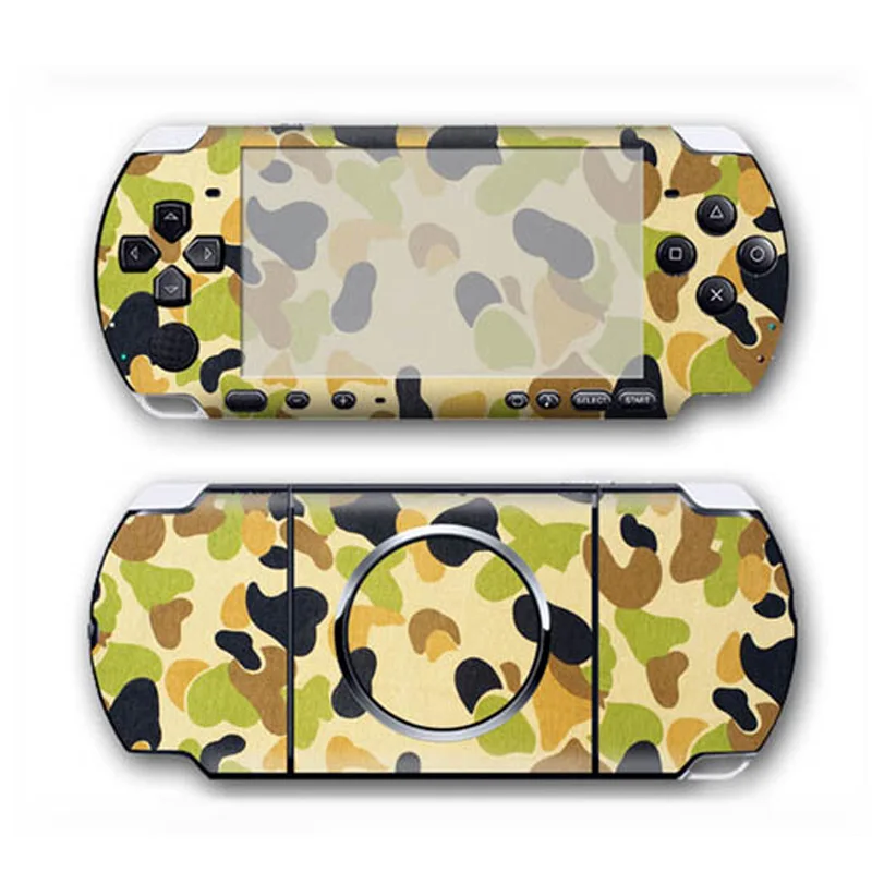 Камуфляжный дизайн виниловая кожа Наклейка протектор для Sony PSP 3000 Обложка PSP3000