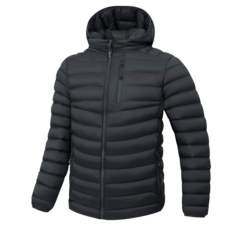 

Winter Jacket Men Hooded Parkas Coat Thick Waterproof Male Jacket Clothing Casual Hat Jacket Outwear Windproof Chaquetas Hombre