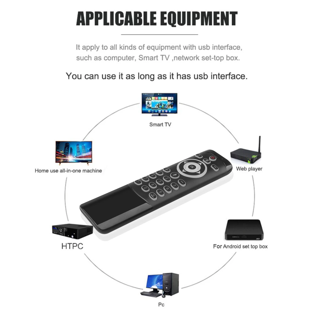 Смарт Пульт ДУ MT1 с голосовым управлением 2 4 ГГц беспроводная воздушная мышь