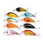 9 шт.компл. 4,5 см 10 # крючок Классическая приманка пластиковая бионическая приманка 4 г 9 цветов высылаются случайным образом приманка Luya приманка рыболовная приманка