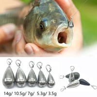 tools quick release casting water drop tungsten fastach sinker fishing sinkers hook connector weights line sinkers