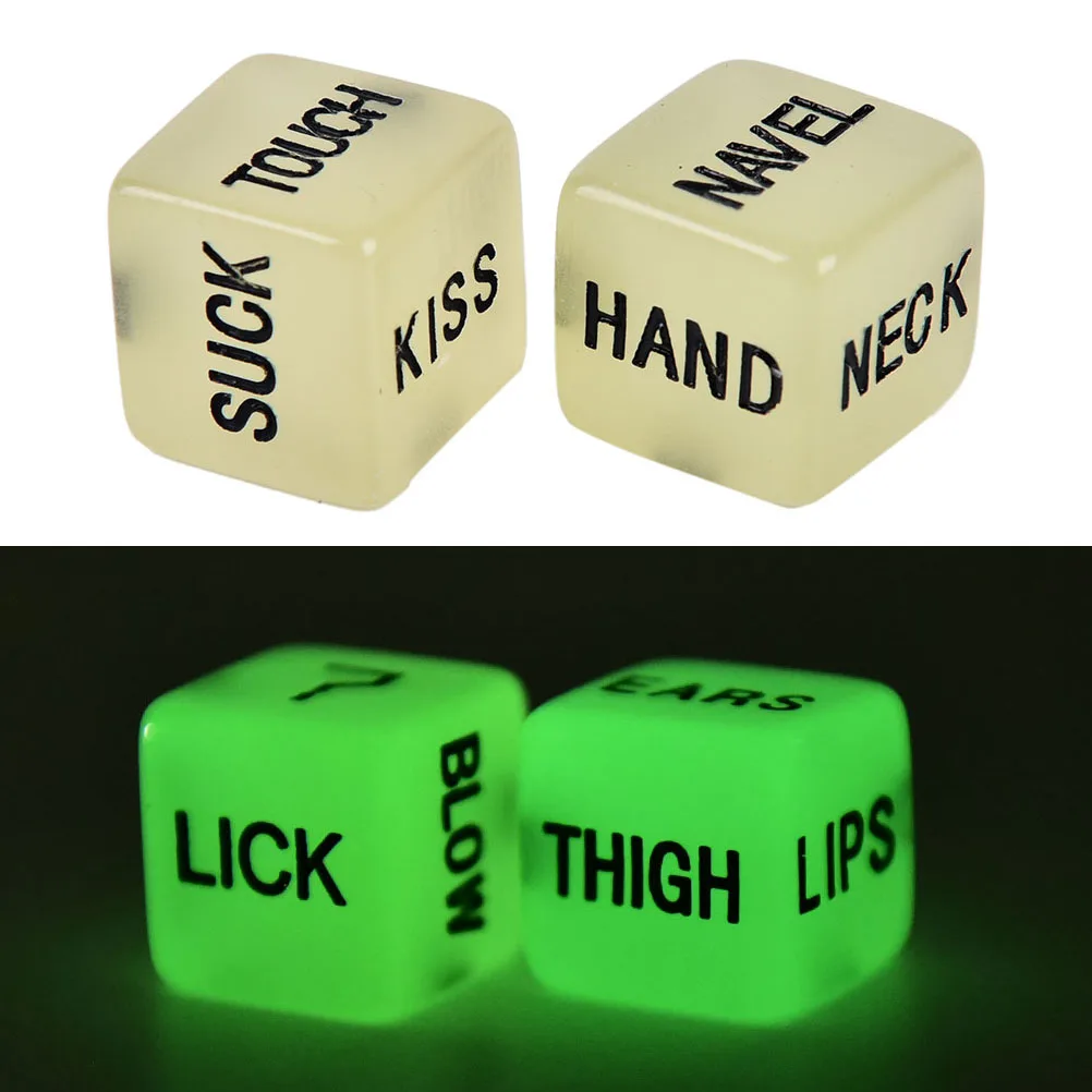 

Funny Sex Dice Romance Love Humour Party Gambling Adult Games Sex Toys Erotic Craps Pipe For Couples 2 PCS