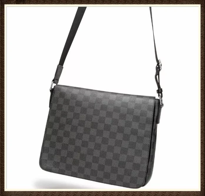 Винтаж плед Для Мужчин's из искусственной кожи Портфели ручная сумка на плечо