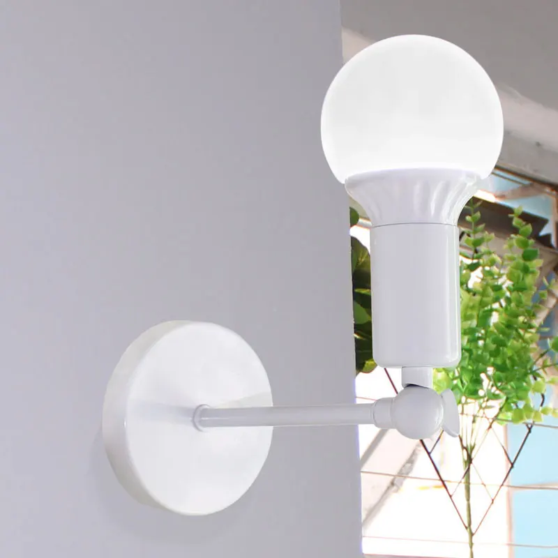 Современный промышленный настенный светильник винтажный Ретро черный железный