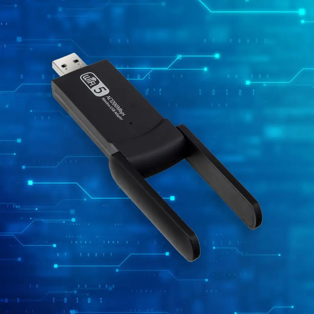 Беспроводная Wi-Fi антенна RTL8812BU двухчастотный диапазон 1200 м USB Сетевая карта