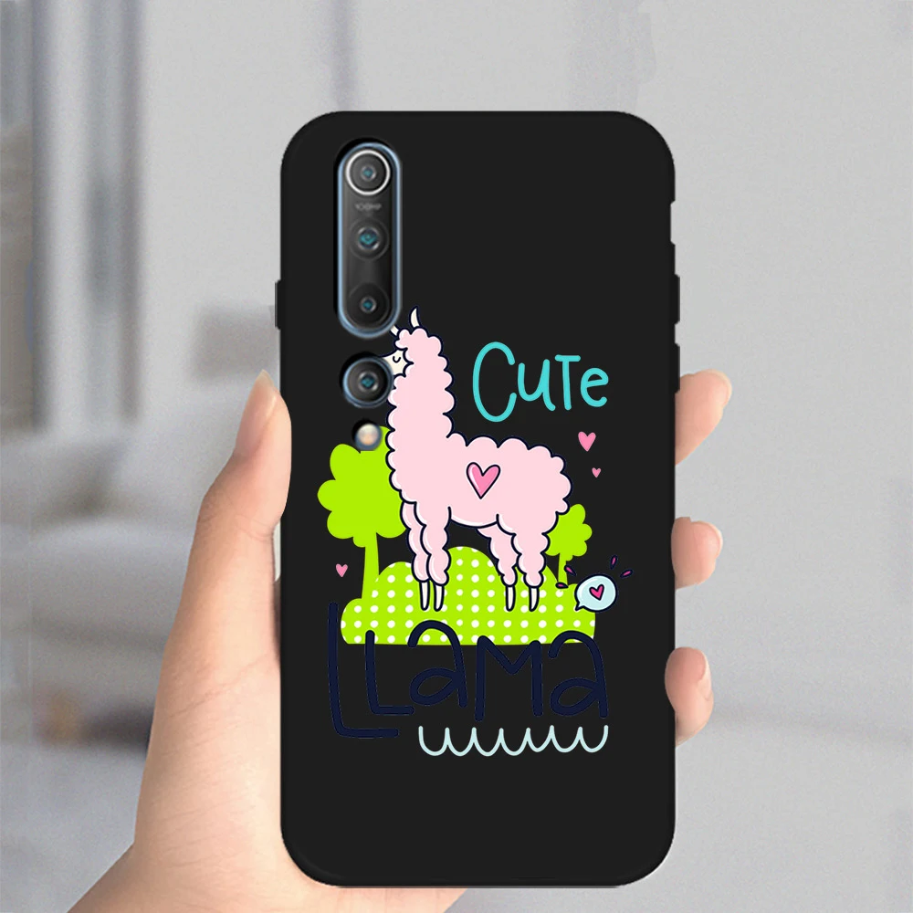 

Alpaca sheep Case For Xiaomi Redmi Note 10 9 8 7 9T 8T Pro 9A 8A 9S MI Note 11 10 9 10T 9T Pro Lite Poco M3 X3 F1 Soft TPU Funda