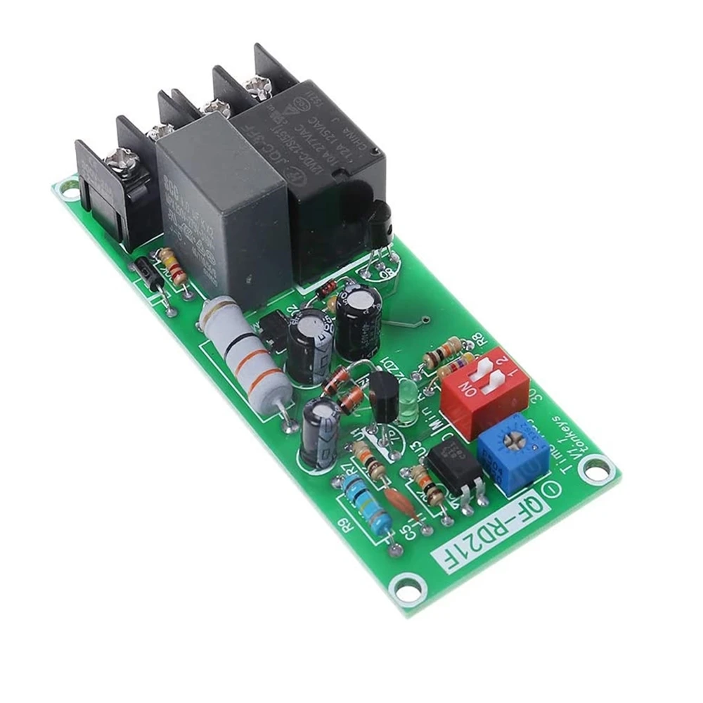 AC100V-220V Регулируемый релейный модуль управления таймером выключение плата