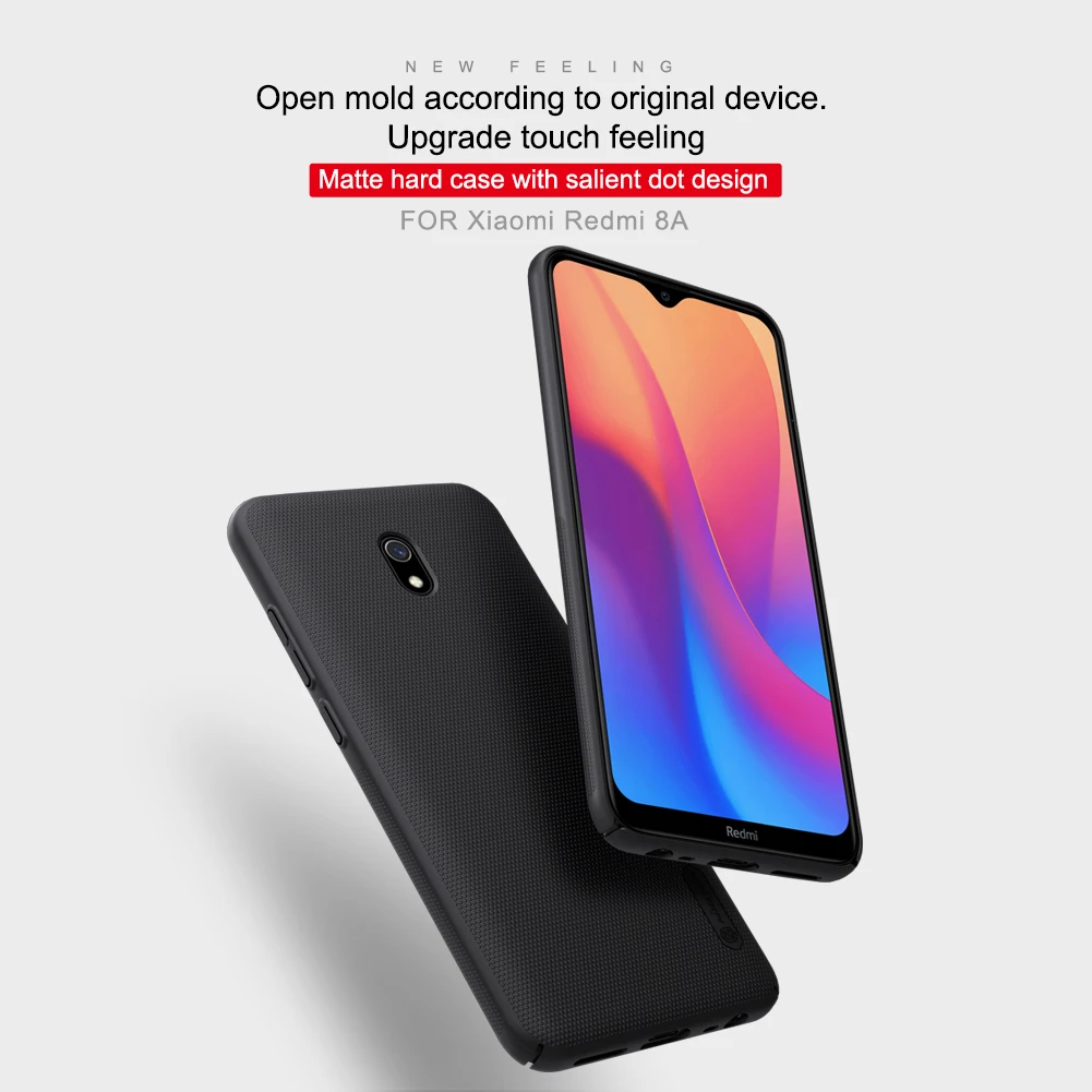 Чехол Nillkin для Xiaomi Redmi 8A матовый корпус для телефона тонкий жесткий чехол s
