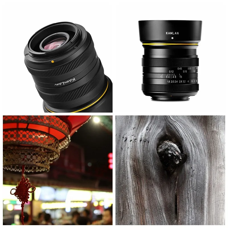 Объектив с ручной фокусировкой KamLan 21 мм F1.8 диафрагмой для Olympus Panasonic APS C|Объективы