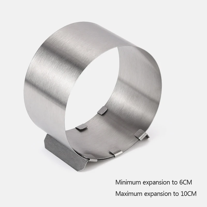 

1PC 3D Mould Retractable Baking Tool Set Size Adjustable Dessert Cake Adjustable Circle Mousse Ring Bakeware Kitchen Tools