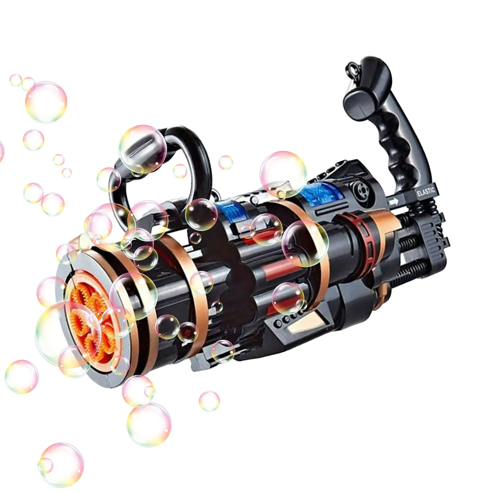 

Kids Automatic Gatling Bubble Gun Toys Summer Soap Water Bubble Machine Electric Bubble Machine For Children Gift Toys Free Ship