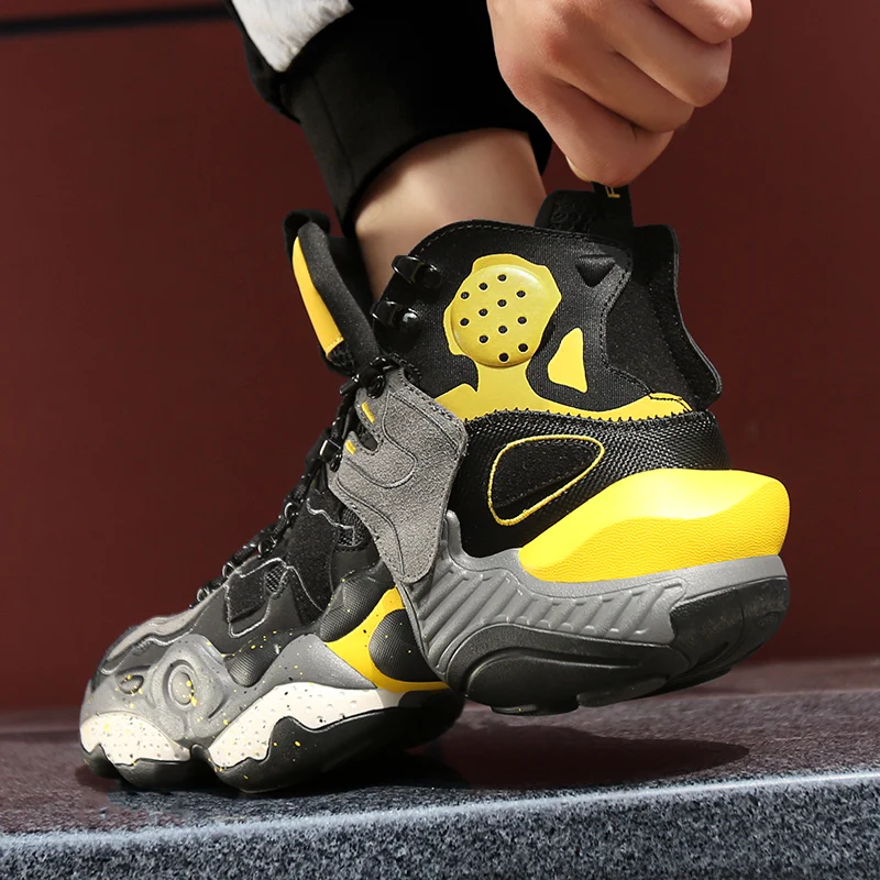 Разноцветная Мужская обувь ботильоны качественные кроссовки повседневная с