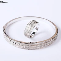 donia jewelry european and american fashion new bracelet copper micro inlaid aaa zircon bracelet ladies tri color bracelet