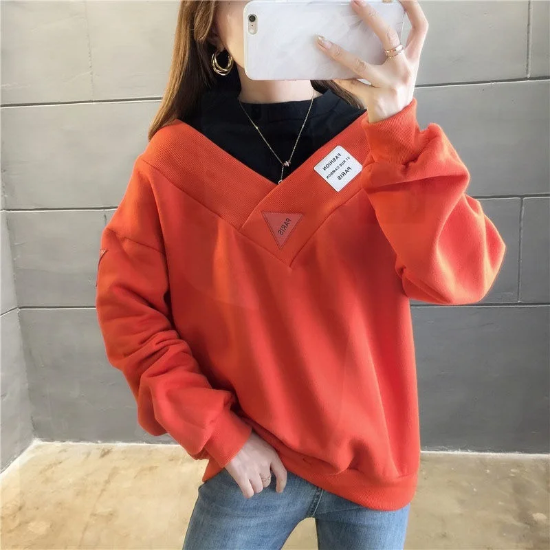 

Half high collar Plush sweater women's autumn and winter 2021 new thermal jacket