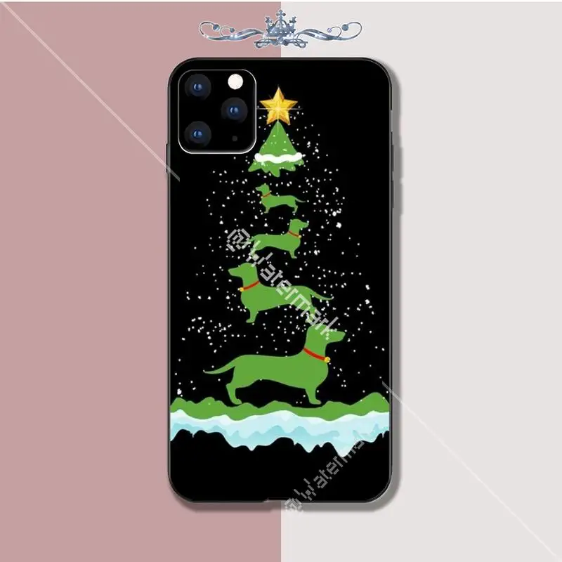 Yinuoda собаки таксы мобильный телефон чехол для Iphone 5s Se 6 6s 7 8 Plus X Xs Max Xr 11 Pro