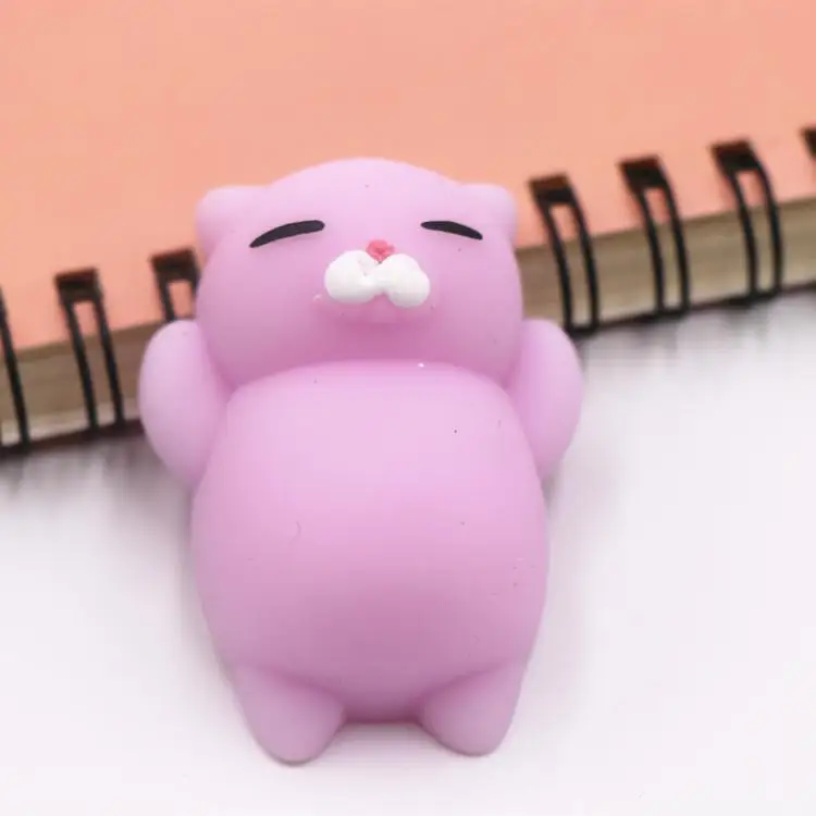 Cute Cartoon Squishy Doll Depression for KIds Cat Mobile Phone Small Animal Squeezing Music Vent Toy | Игрушки и хобби