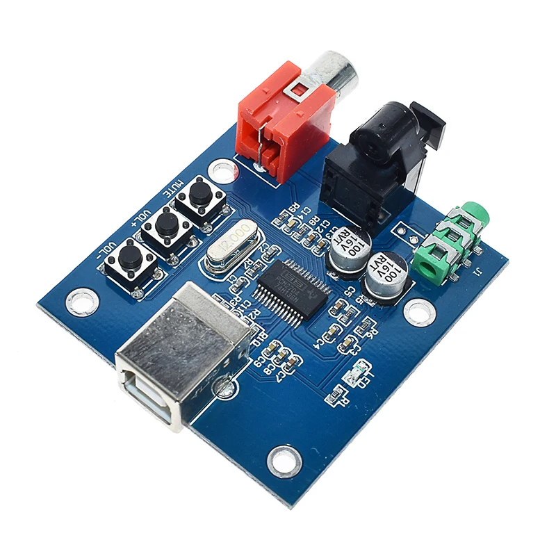 WAVGAT PCM2704 USB DAC USB мощность волоконно-оптический коаксиальный аналоговый выход для Raspberry Pi Raspbian RaspBMC Windows 7 не нужен привод