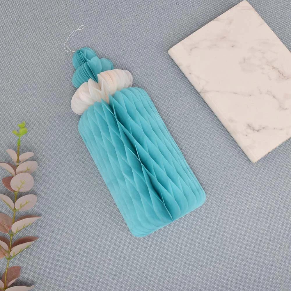 1 шт. Baby Shower мальчик девочка день рождения украшения Прекрасный сота бутылки